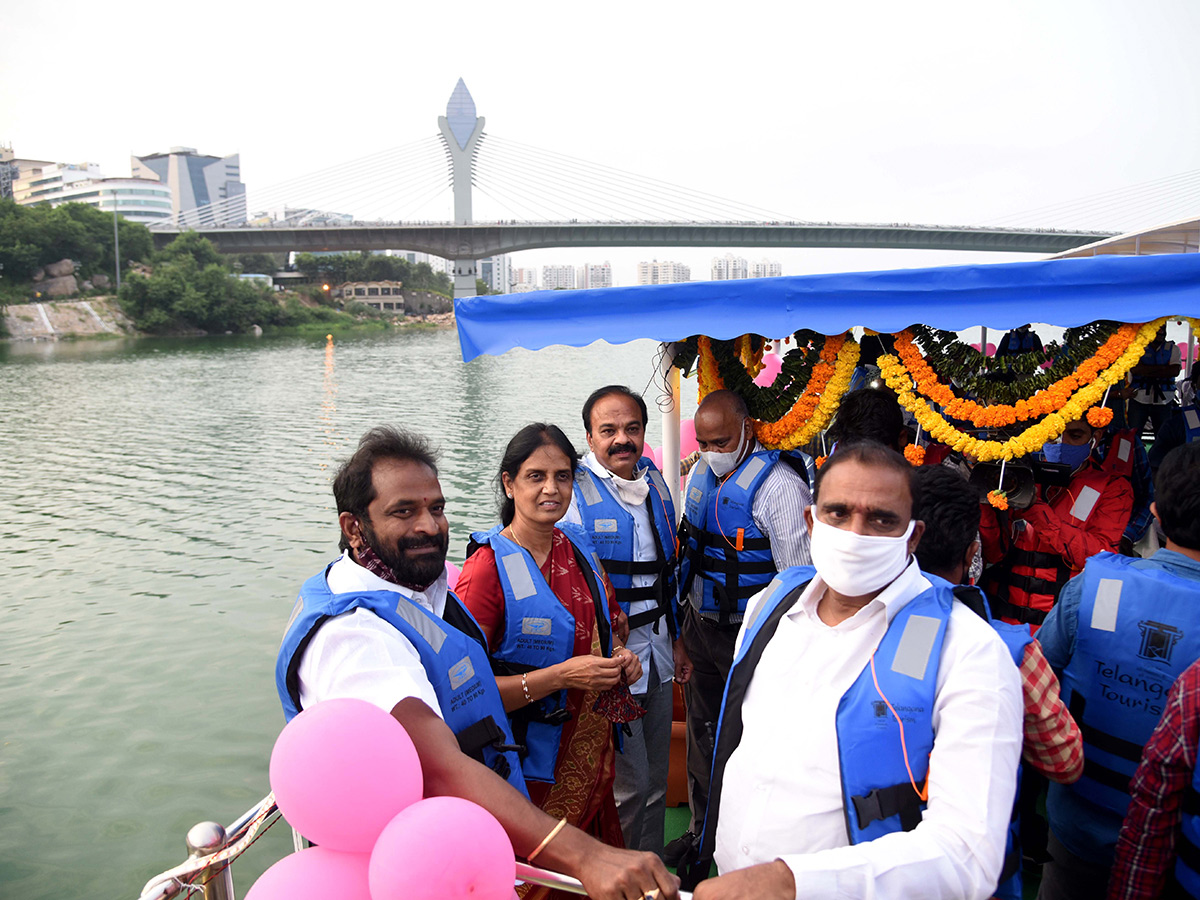 durgam cheruvu cable bridge photos - Sakshi6