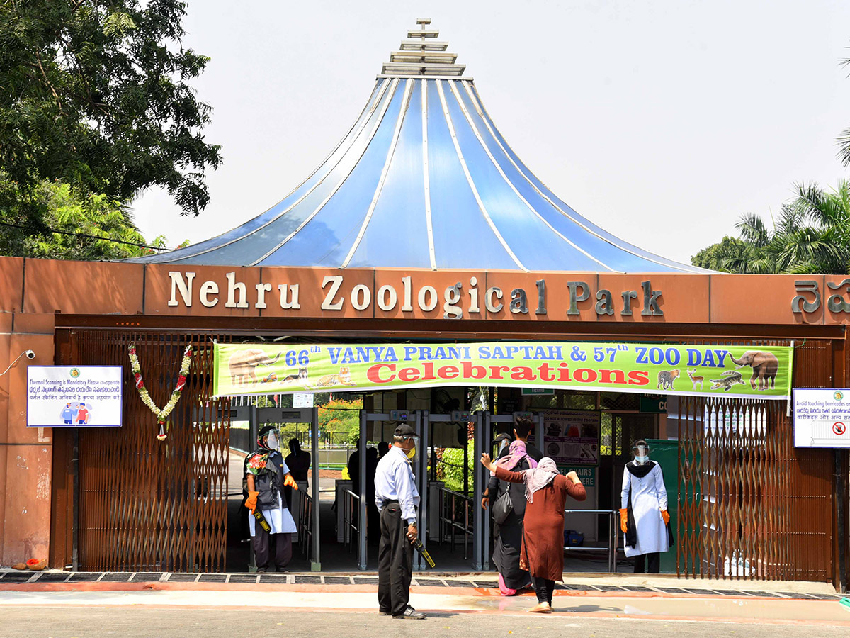 nehru zoological park of hyderabad reopen photos - Sakshi3