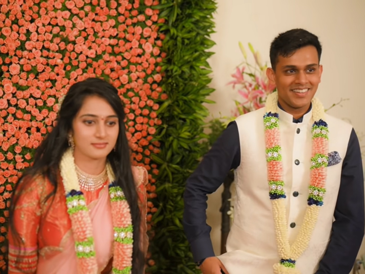 DK Shivakumar Daughter Aishwarya Engagement With Amartya - Sakshi30