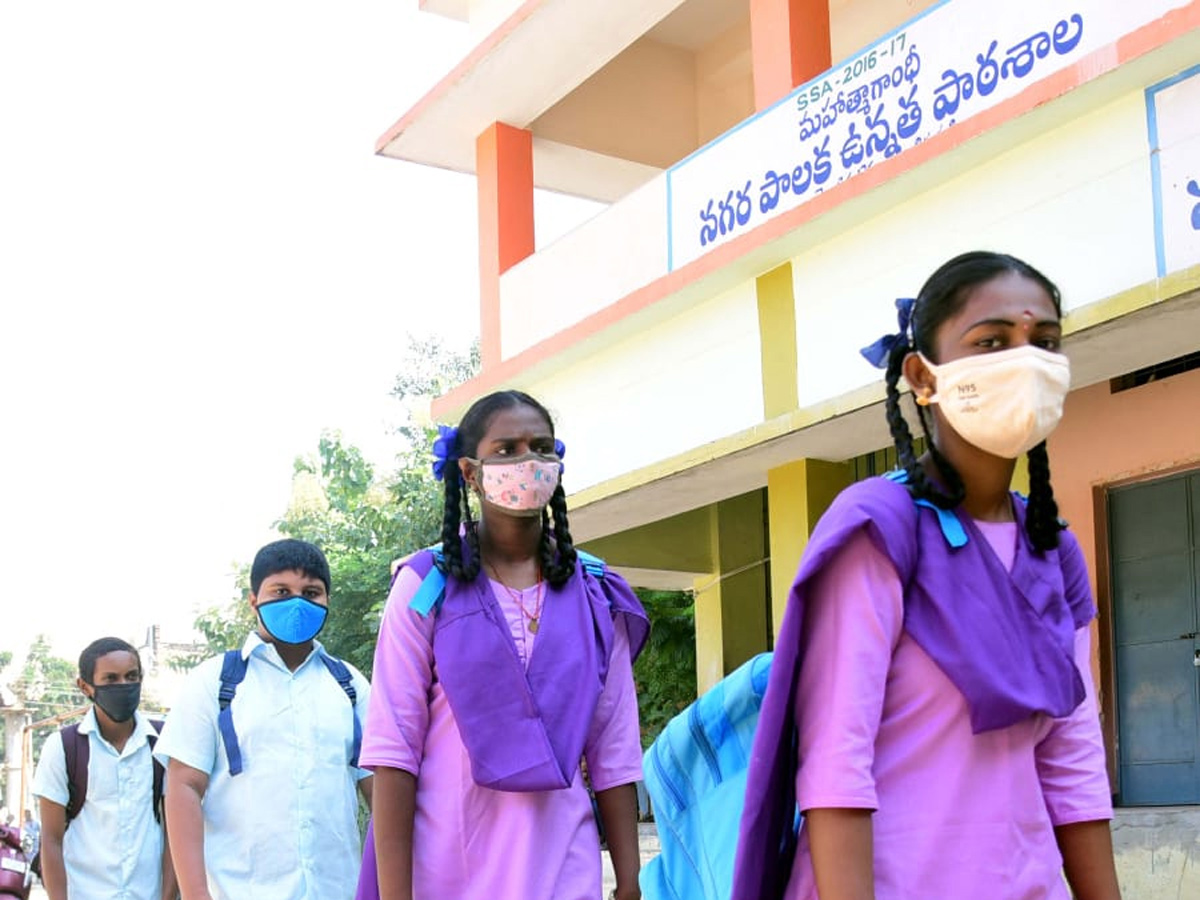 Schools Reopen Today In AP  - Sakshi6