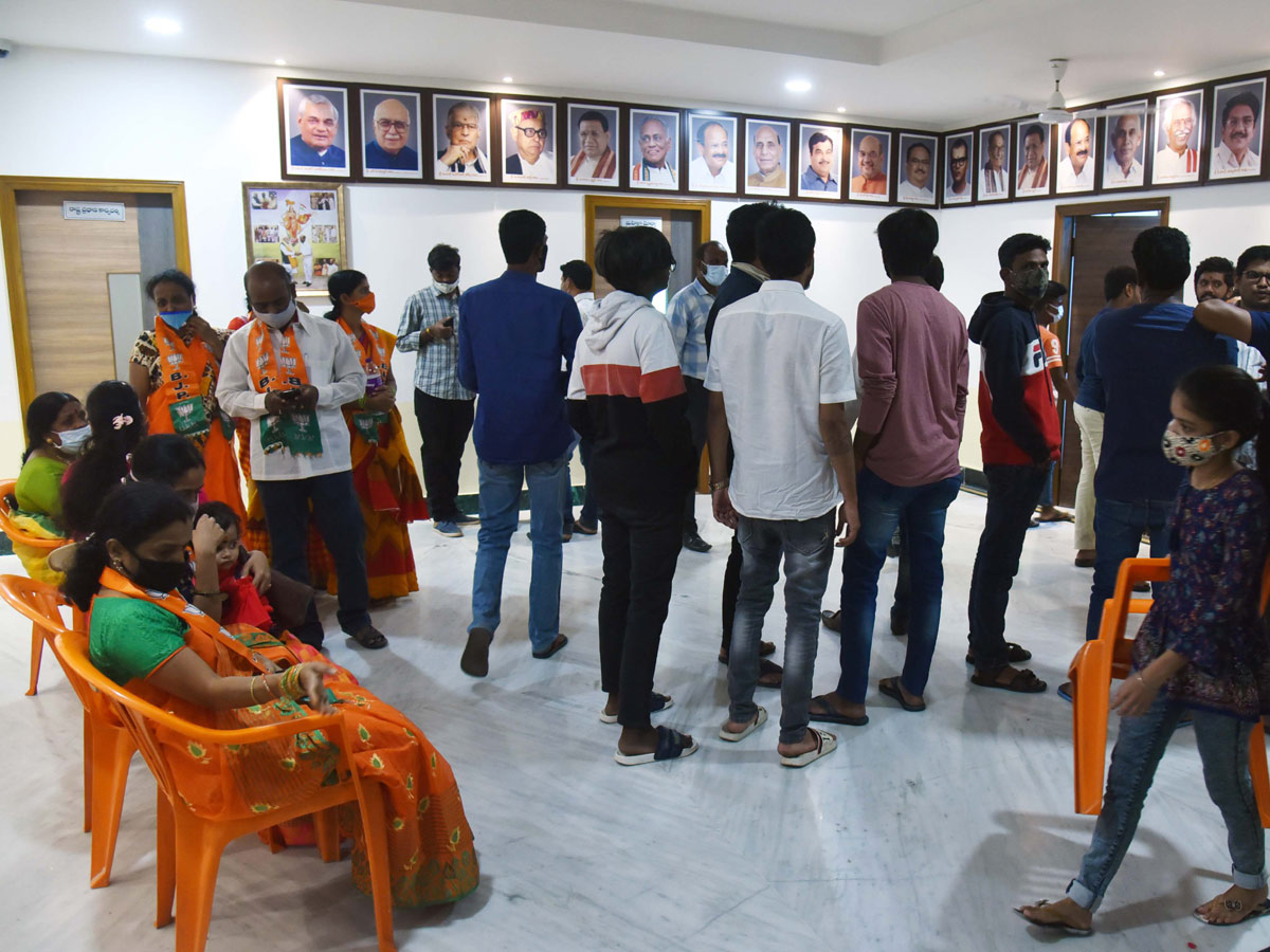 Ghmc Elections 2020 Hyderabad Photo Gallery - Sakshi35