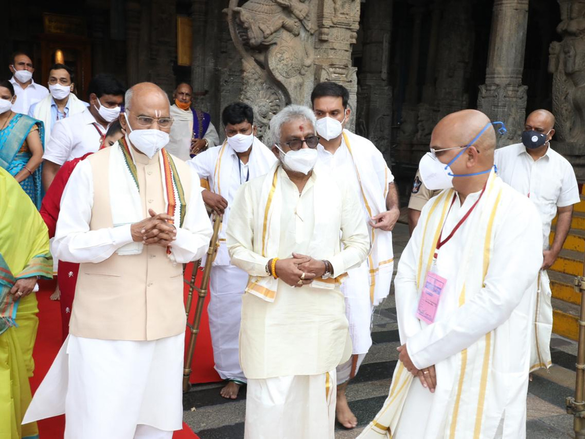 President Ram Nath Kovind visits Tirumala Photo Gallery - Sakshi13