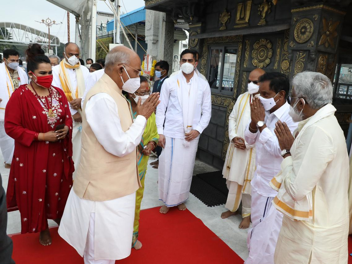 President Ram Nath Kovind visits Tirumala Photo Gallery - Sakshi19