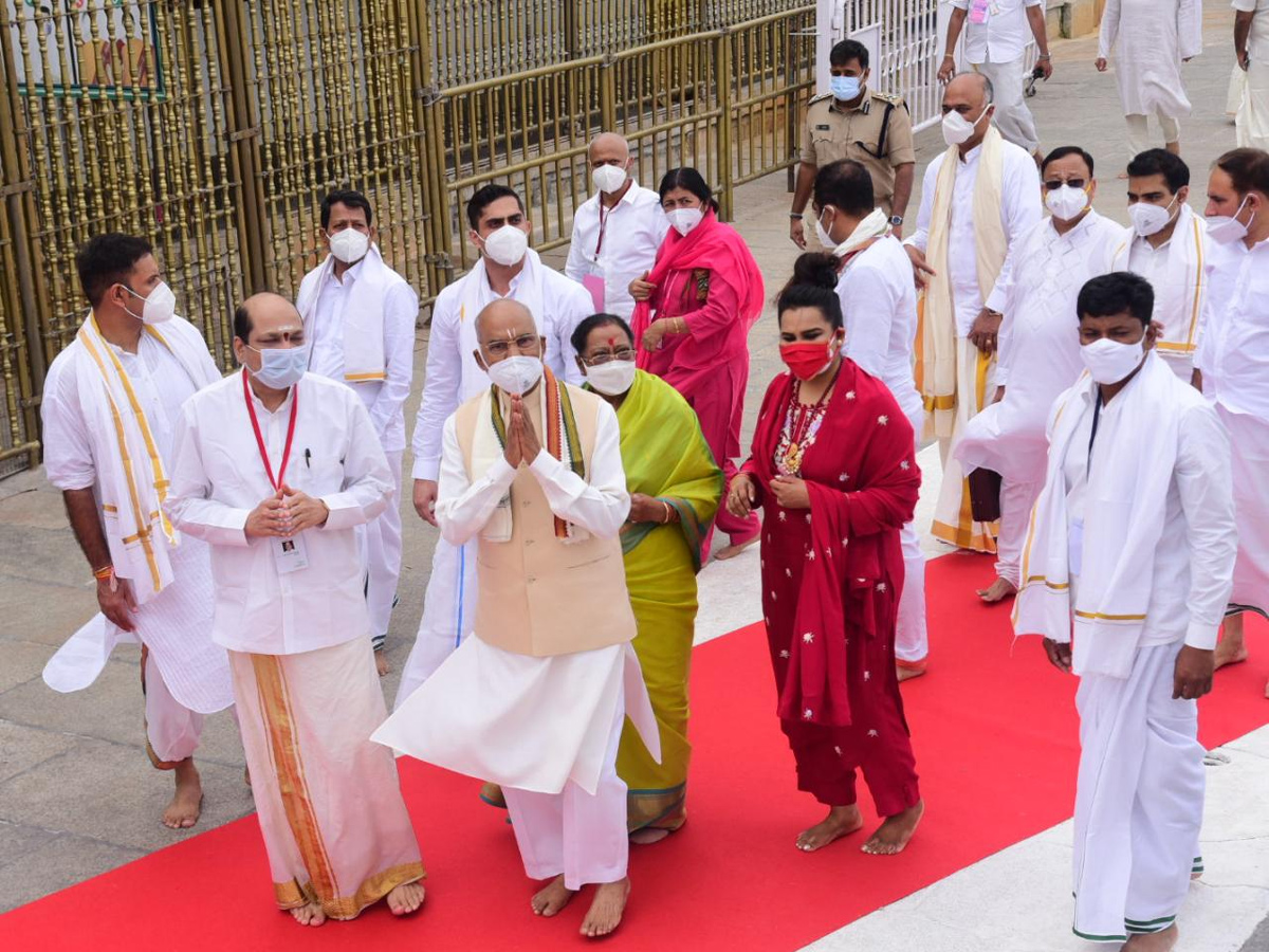 President Ram Nath Kovind visits Tirumala Photo Gallery - Sakshi21