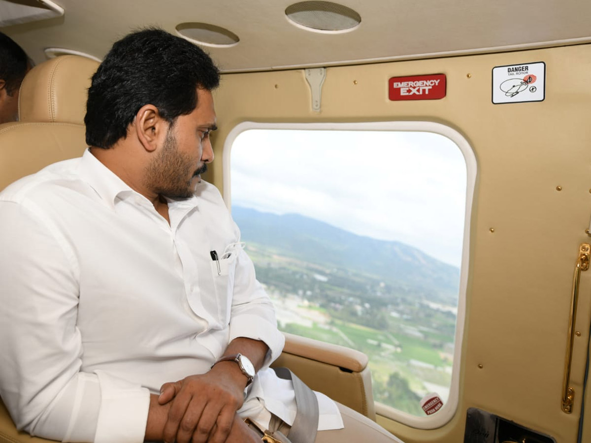 CM YS Jagan Aerial Survey Nivar Cyclone Areas Photo Gallery - Sakshi1