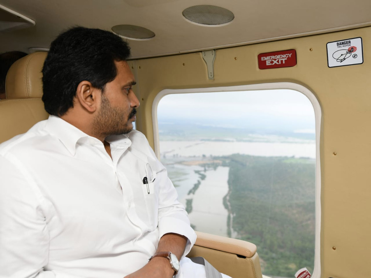 CM YS Jagan Aerial Survey Nivar Cyclone Areas Photo Gallery - Sakshi13