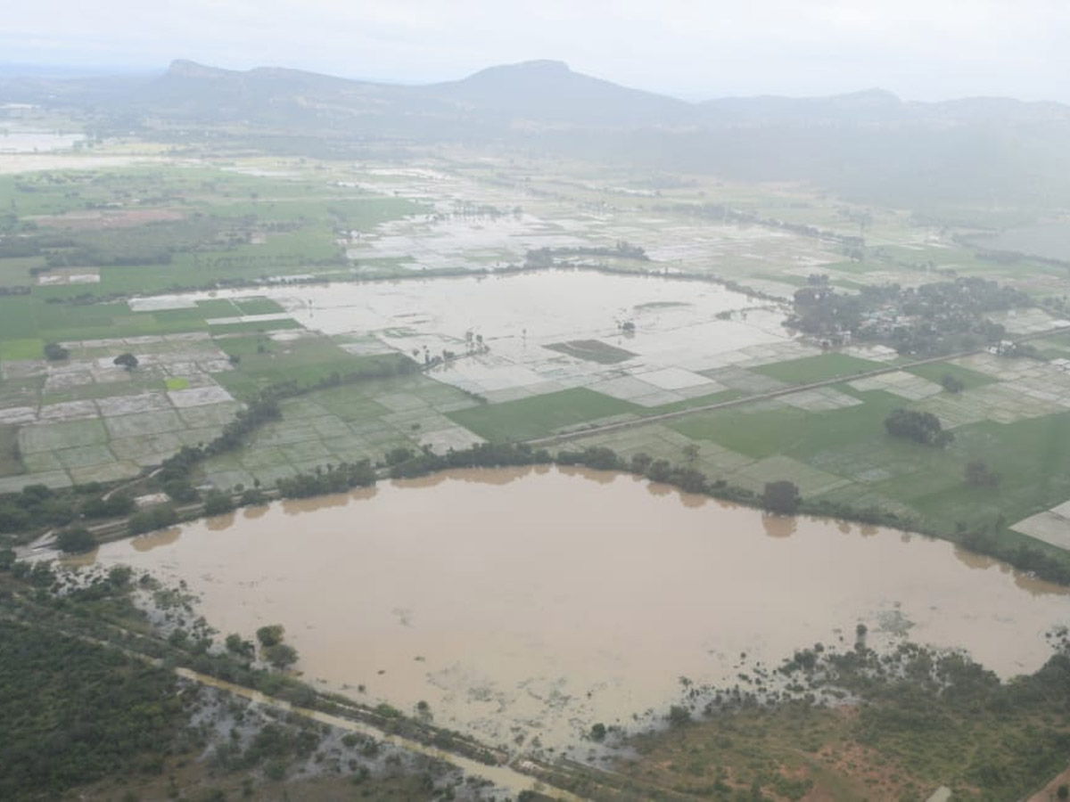 CM YS Jagan Aerial Survey Nivar Cyclone Areas Photo Gallery - Sakshi14