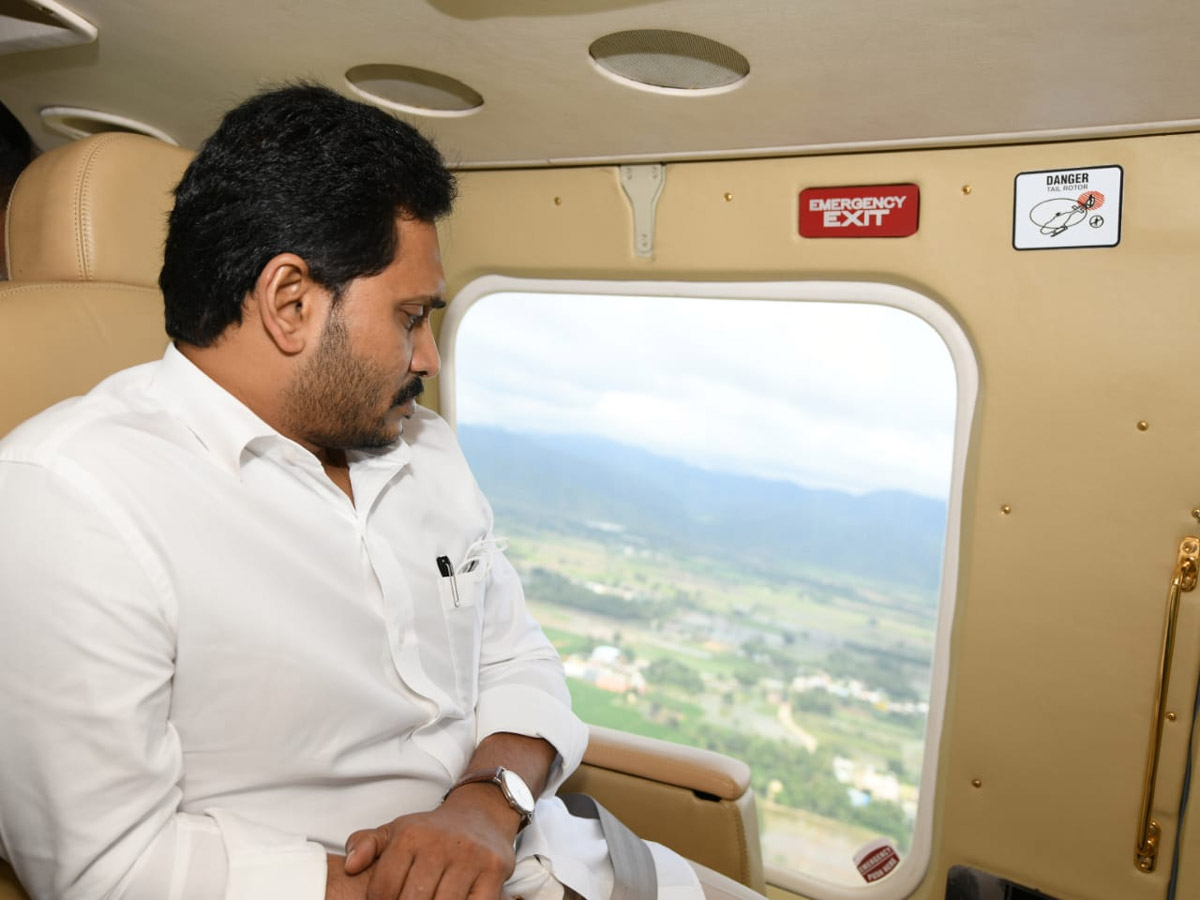 CM YS Jagan Aerial Survey Nivar Cyclone Areas Photo Gallery - Sakshi15