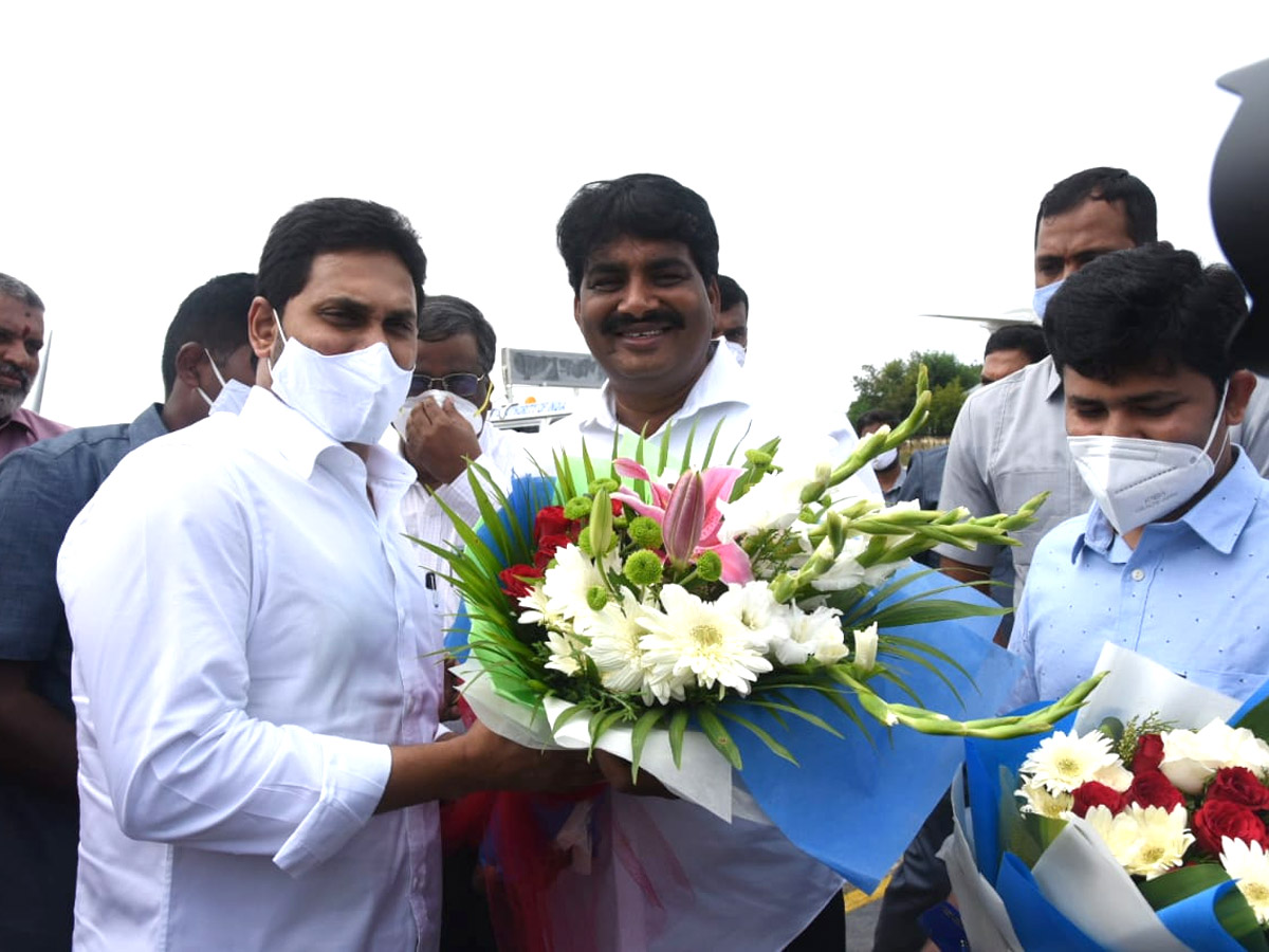 CM YS Jagan Aerial Survey Nivar Cyclone Areas Photo Gallery - Sakshi17