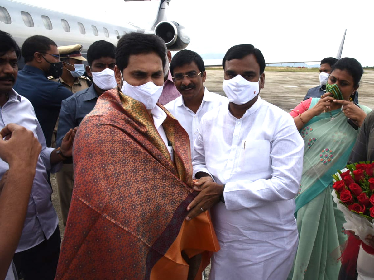 CM YS Jagan Aerial Survey Nivar Cyclone Areas Photo Gallery - Sakshi20