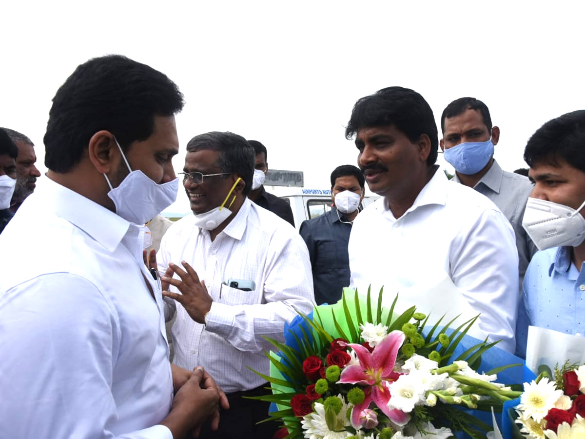 CM YS Jagan Aerial Survey Nivar Cyclone Areas Photo Gallery - Sakshi24