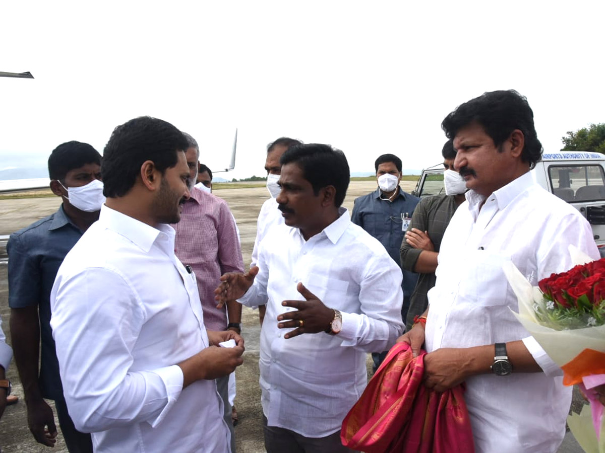 CM YS Jagan Aerial Survey Nivar Cyclone Areas Photo Gallery - Sakshi26