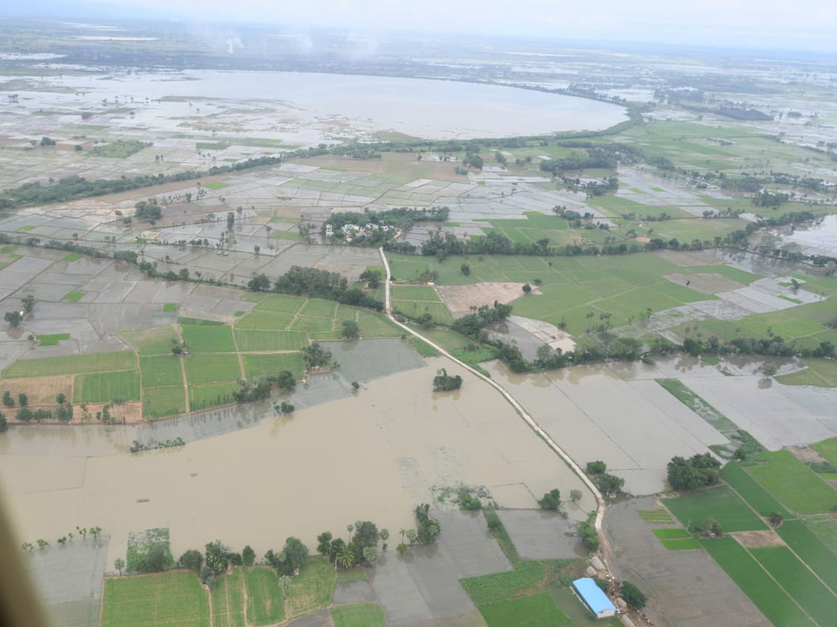 CM YS Jagan Aerial Survey Nivar Cyclone Areas Photo Gallery - Sakshi3