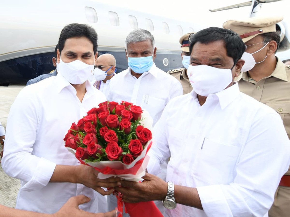 CM YS Jagan Aerial Survey Nivar Cyclone Areas Photo Gallery - Sakshi34