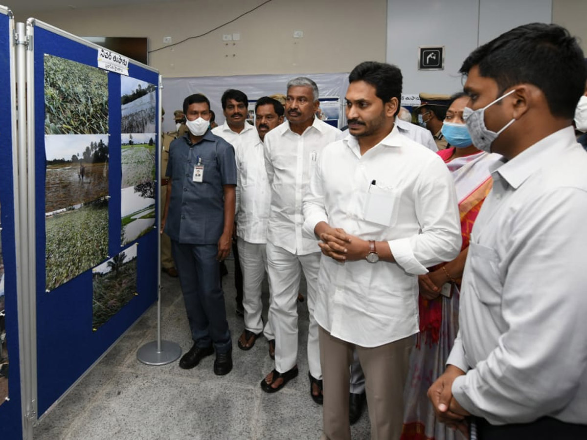 CM YS Jagan Aerial Survey Nivar Cyclone Areas Photo Gallery - Sakshi6