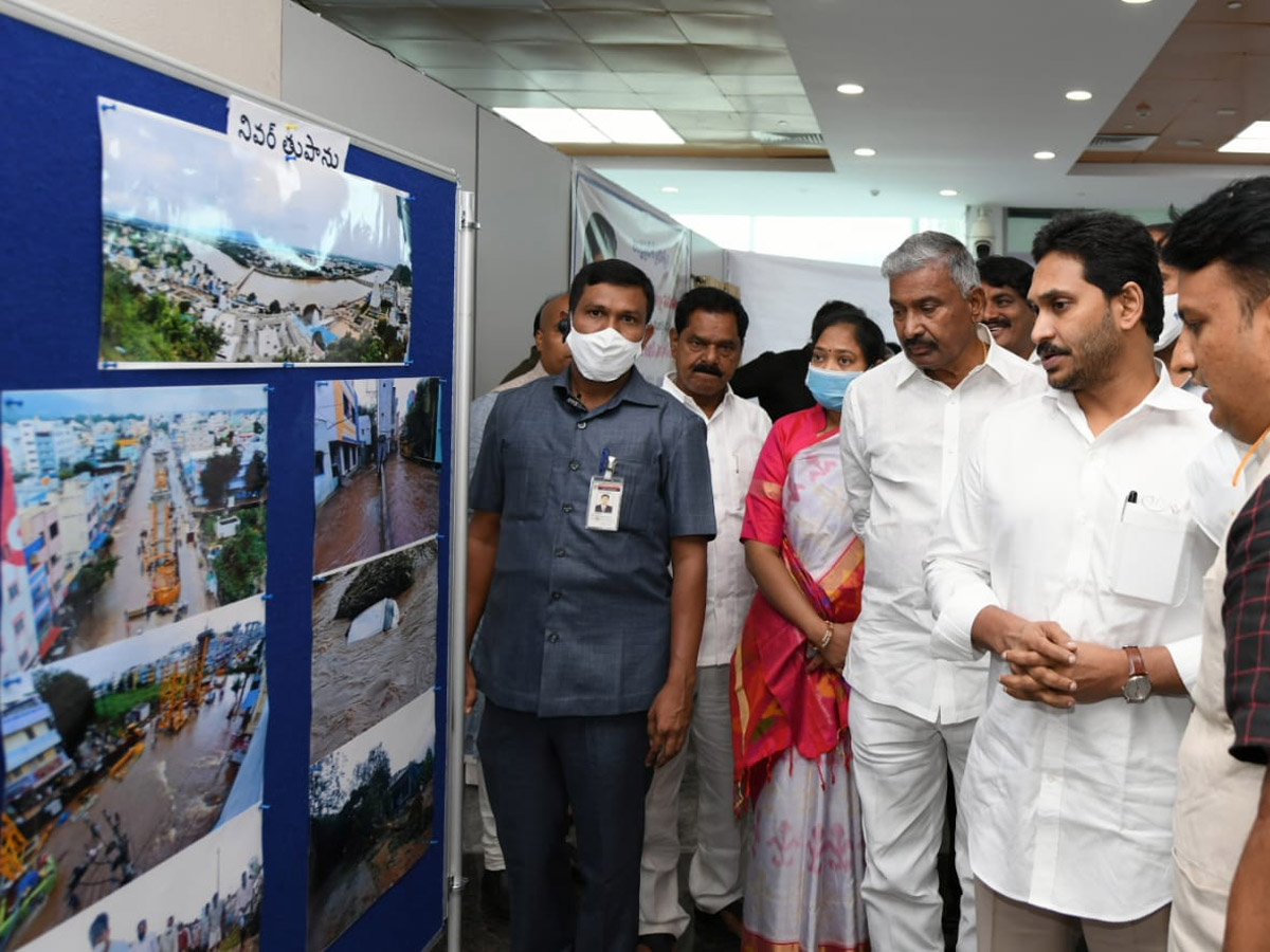 CM YS Jagan Aerial Survey Nivar Cyclone Areas Photo Gallery - Sakshi8