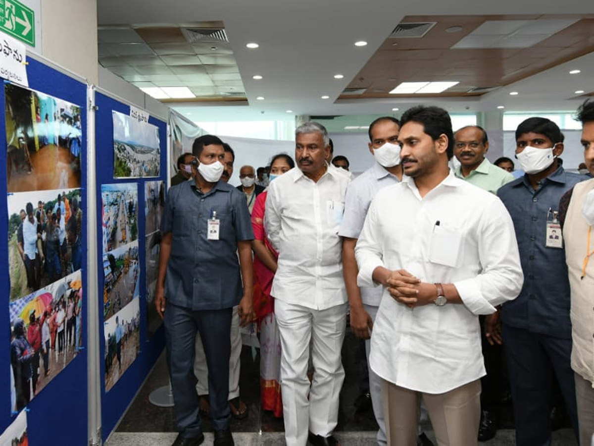 CM YS Jagan Aerial Survey Nivar Cyclone Areas Photo Gallery - Sakshi9