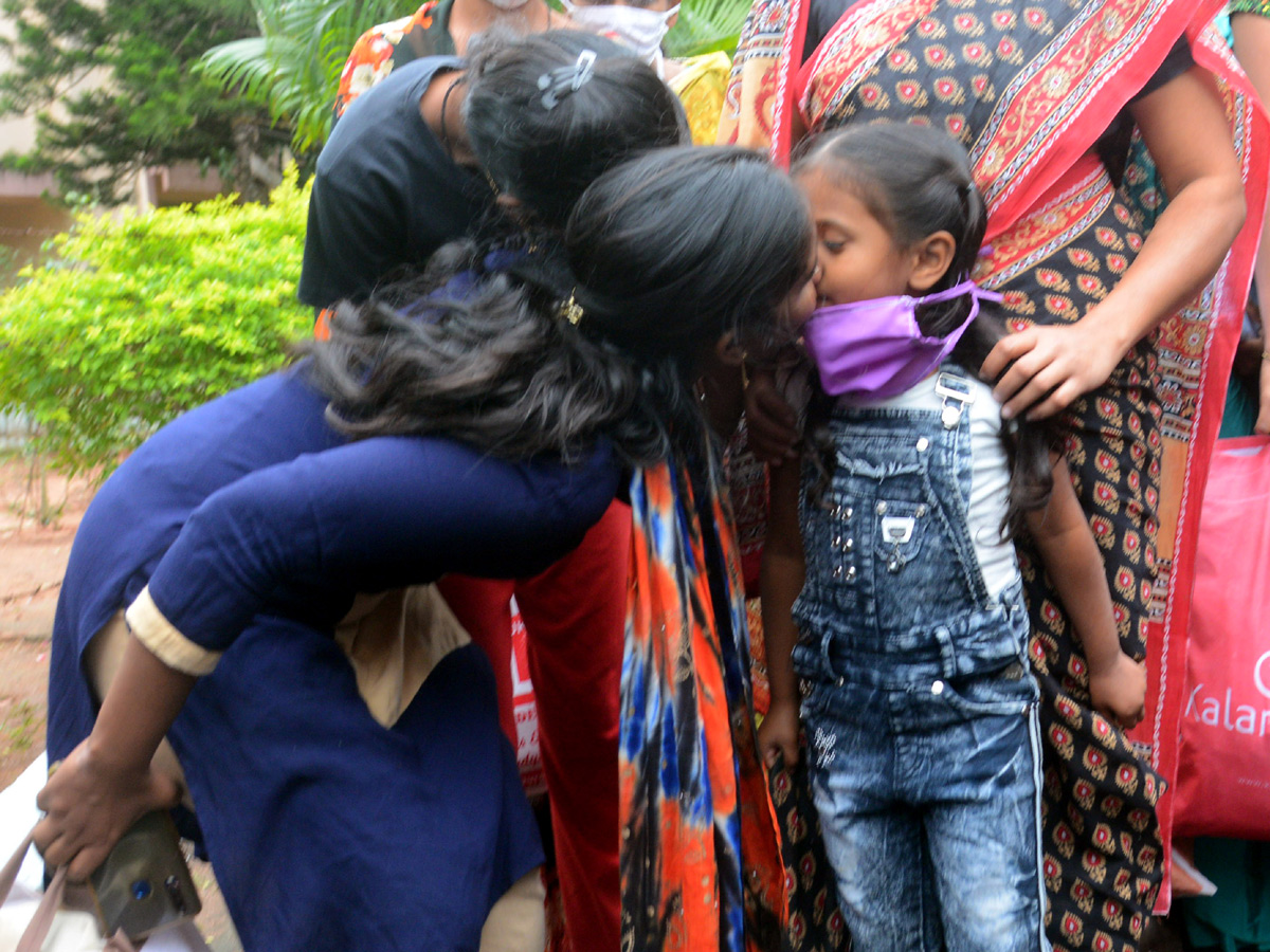 women prisoners released rajahmundry central jail photos - Sakshi2