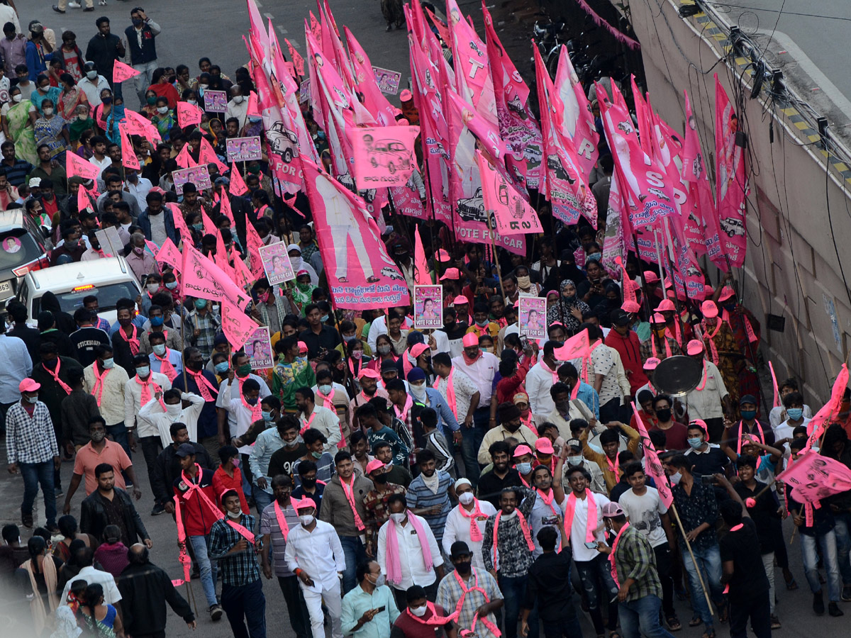 GHMC Elections 2020 KCR Meeting In LB Stadium - Sakshi31