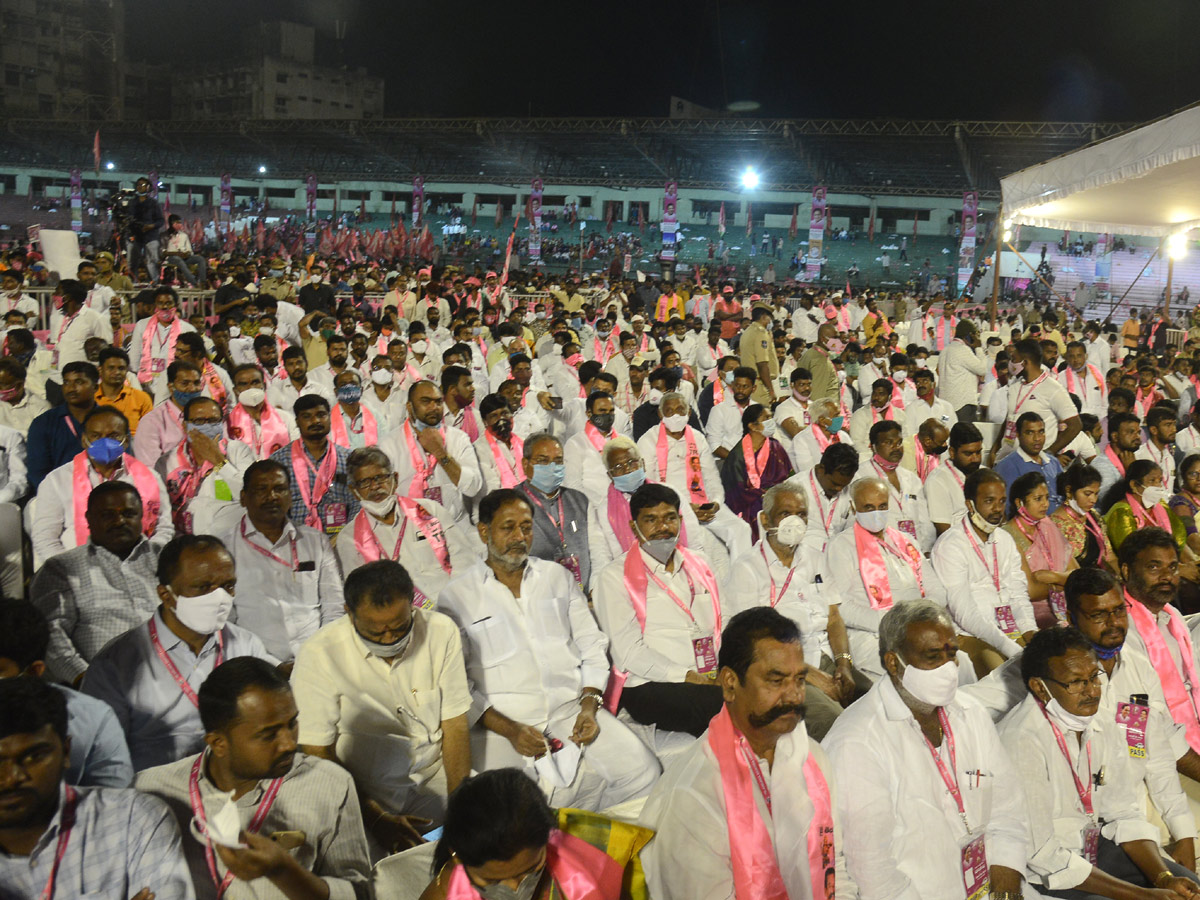 GHMC Elections 2020 KCR Meeting In LB Stadium - Sakshi50