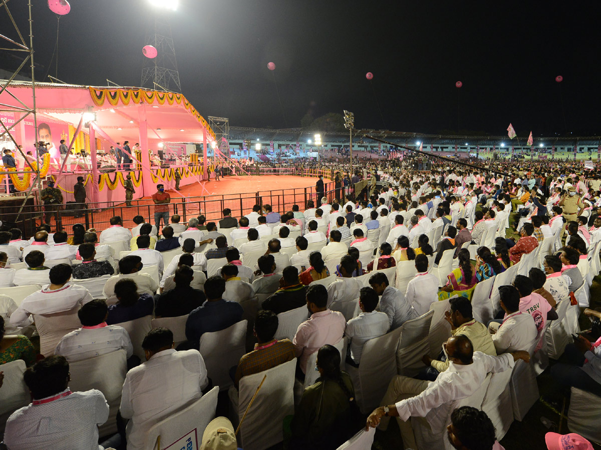 GHMC Elections 2020 KCR Meeting In LB Stadium - Sakshi52