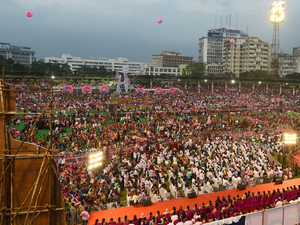 GHMC Elections 2020 KCR Meeting In LB Stadium - Sakshi56