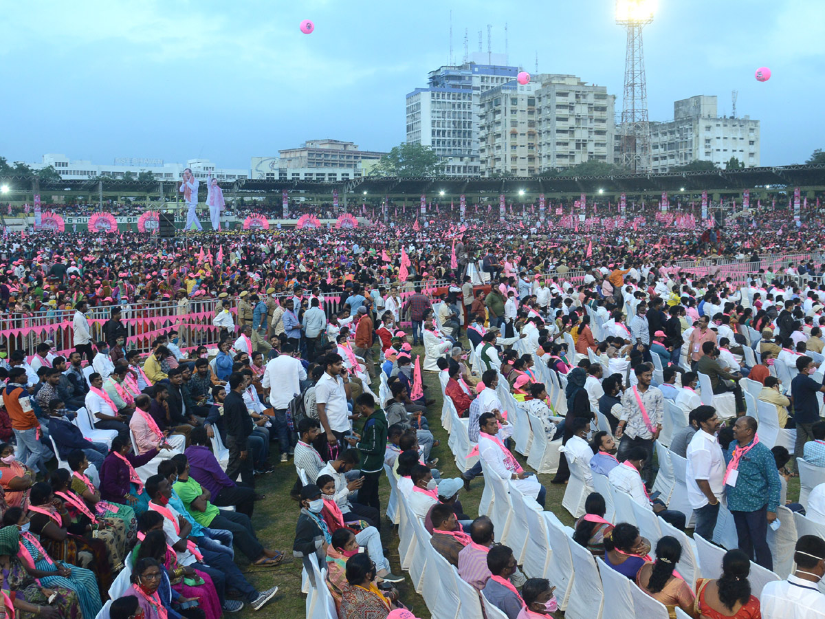 GHMC Elections 2020 KCR Meeting In LB Stadium - Sakshi58