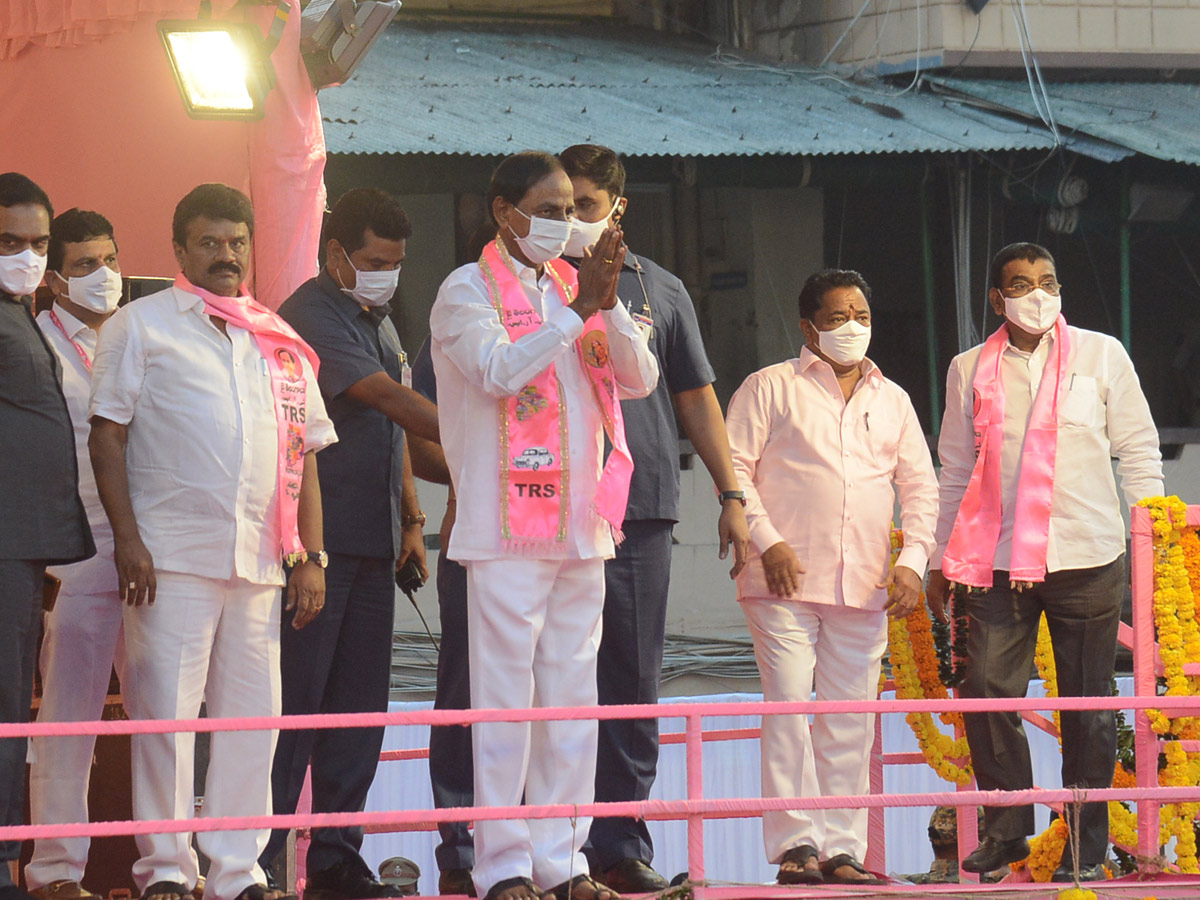 GHMC Elections 2020 KCR Meeting In LB Stadium - Sakshi63