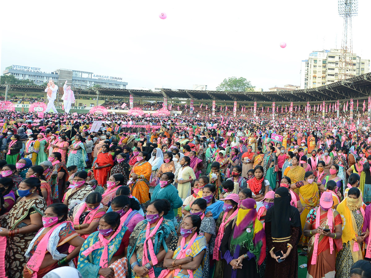 GHMC Elections 2020 KCR Meeting In LB Stadium - Sakshi68