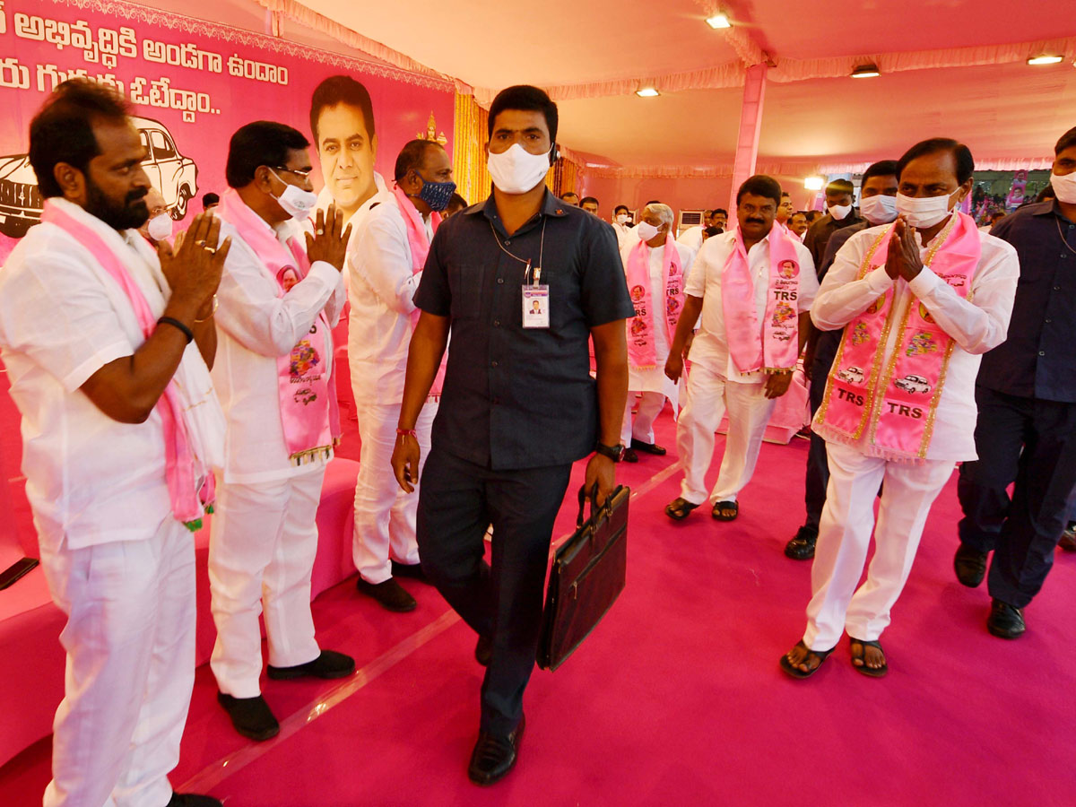 GHMC Elections 2020 KCR Meeting In LB Stadium - Sakshi20