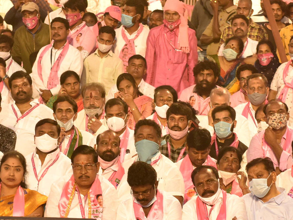 GHMC Elections 2020 KCR Meeting In LB Stadium - Sakshi22