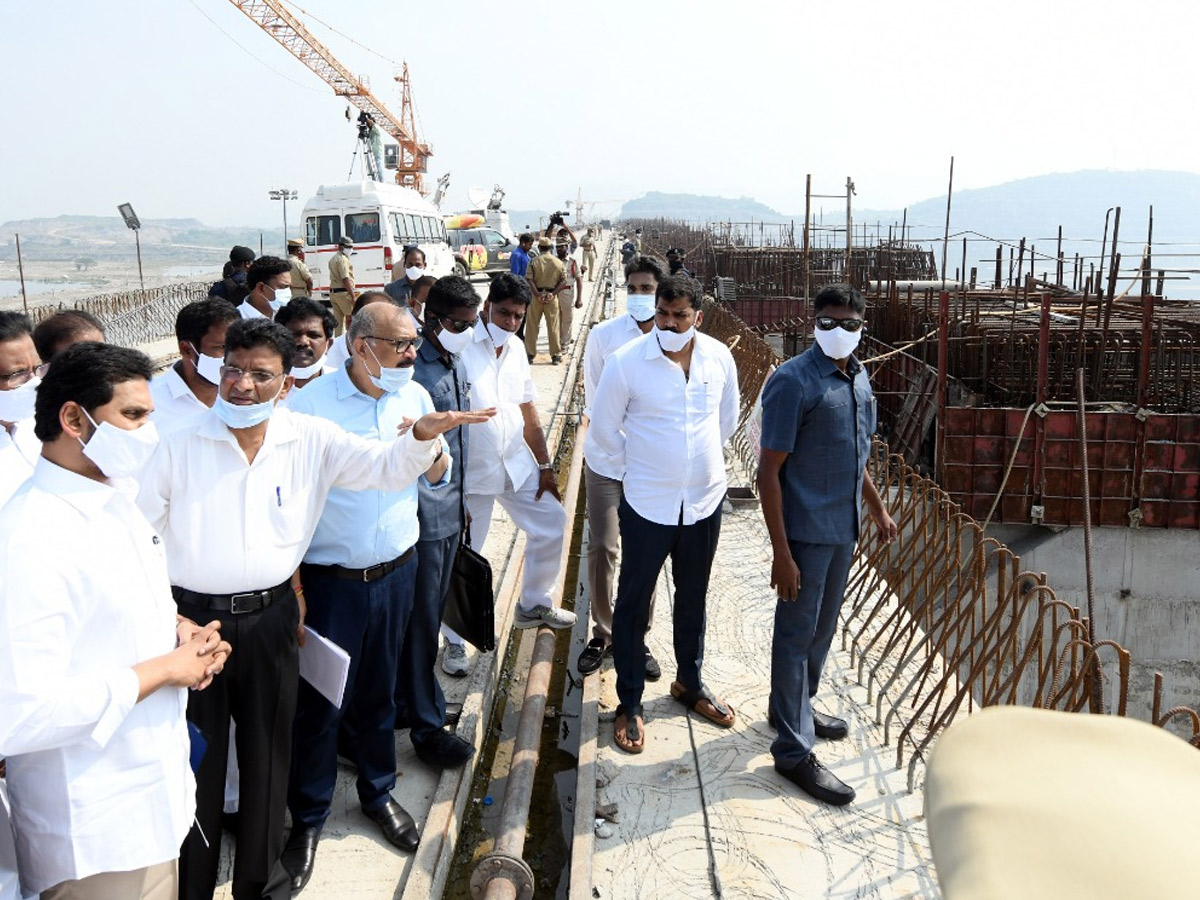 CM YS Jagan Inspects Polavaram Project Works Photo Gallery - Sakshi1