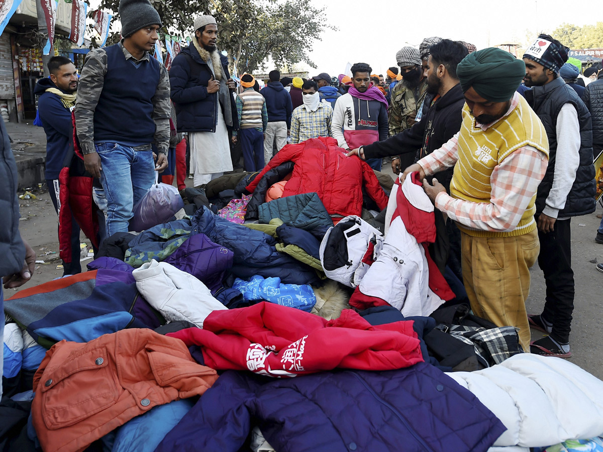 Farmers during their protest against the new farm laws - Sakshi14