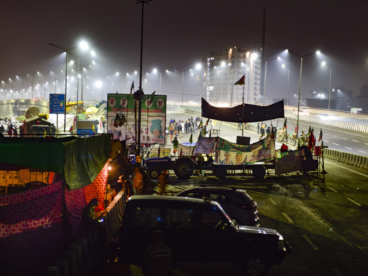 Farmers during their protest against the new farm laws - Sakshi26