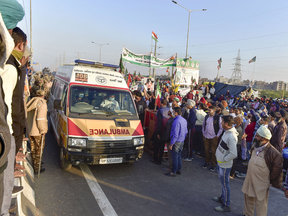 Farmers during their protest against the new farm laws - Sakshi31