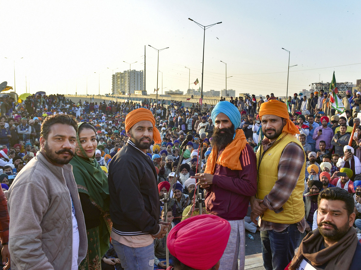 Farmers during their protest against the new farm laws - Sakshi41