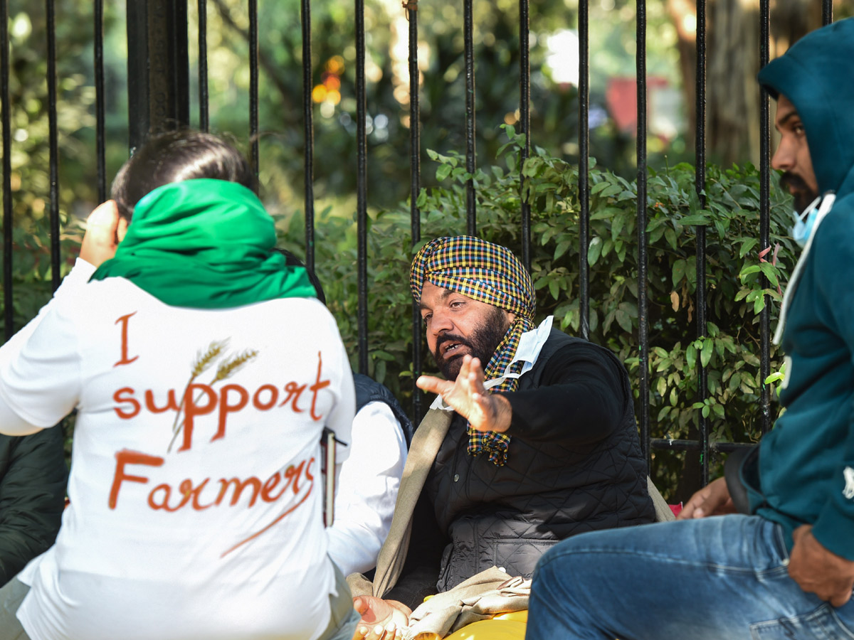 Farmers during their protest against the new farm laws - Sakshi52