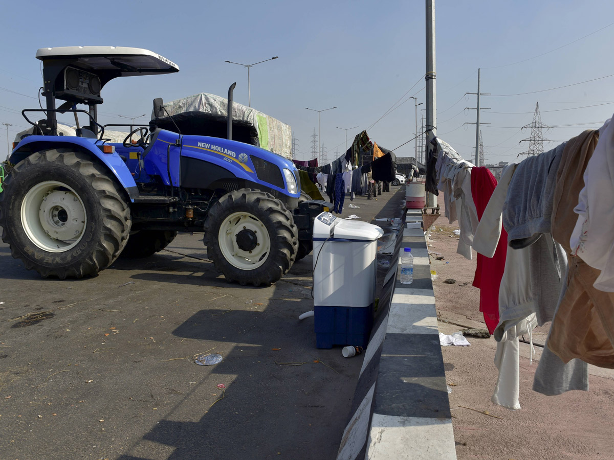 Farmers during their protest against the new farm laws - Sakshi56