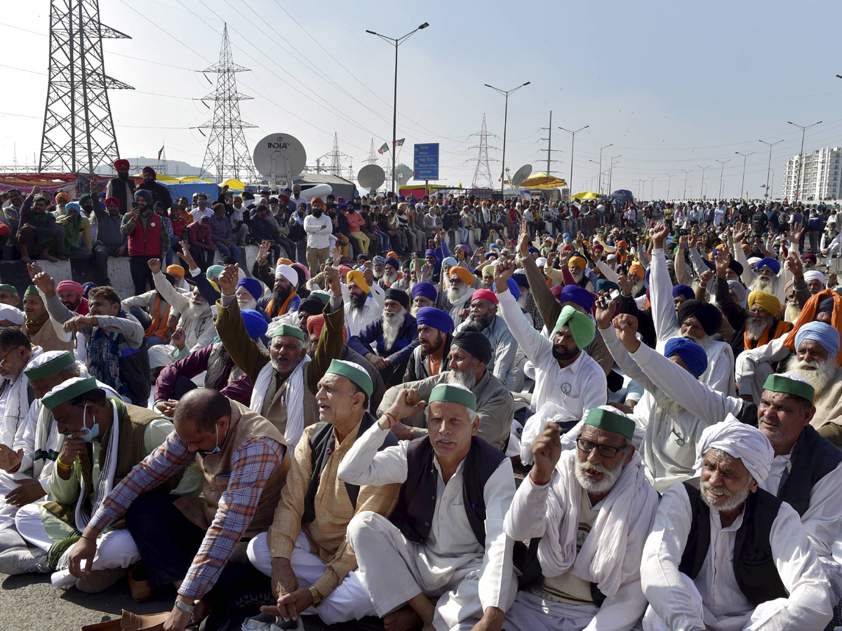 Farmers during their protest against the new farm laws - Sakshi57