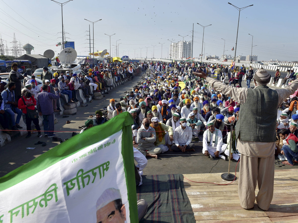 Farmers during their protest against the new farm laws - Sakshi58