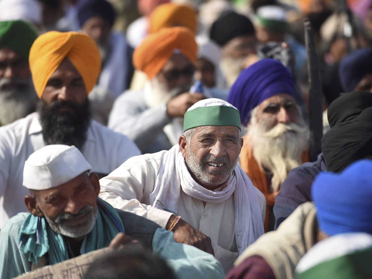 Farmers during their protest against the new farm laws - Sakshi60