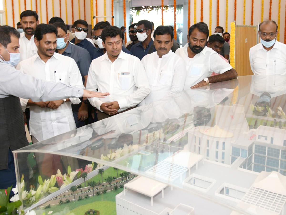 CM YS Jagan Laid Foundation Stone For Apache Leather Industrie YSR District - Sakshi13