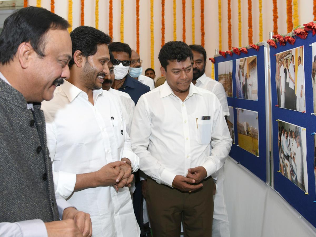 CM YS Jagan Laid Foundation Stone For Apache Leather Industrie YSR District - Sakshi14