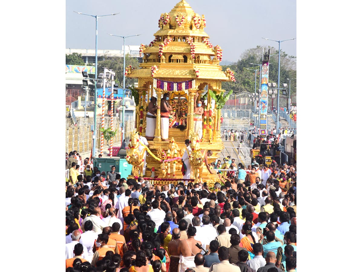 Heavy Rush Pilgrims At Tirumala Photo Gallery - Sakshi18