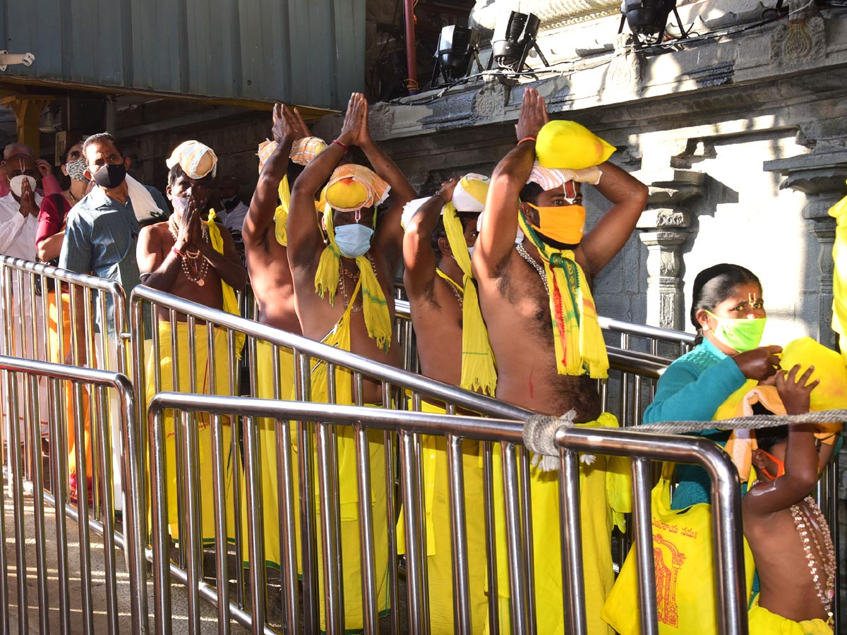 Heavy Rush Pilgrims At Tirumala Photo Gallery - Sakshi5