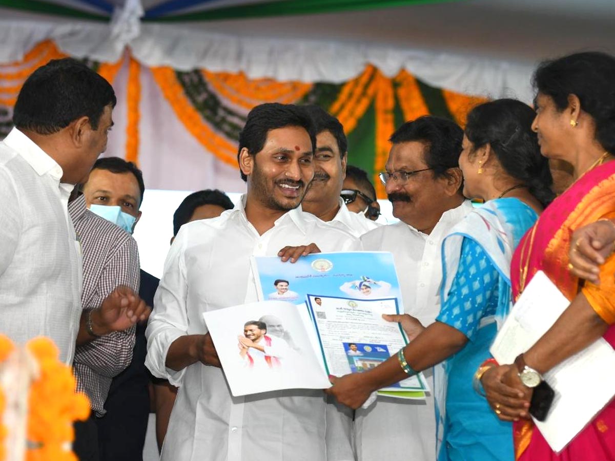 YS Jagan Mohan Reddy Lanch YSR Housing Scheme Photo Gallery - Sakshi12