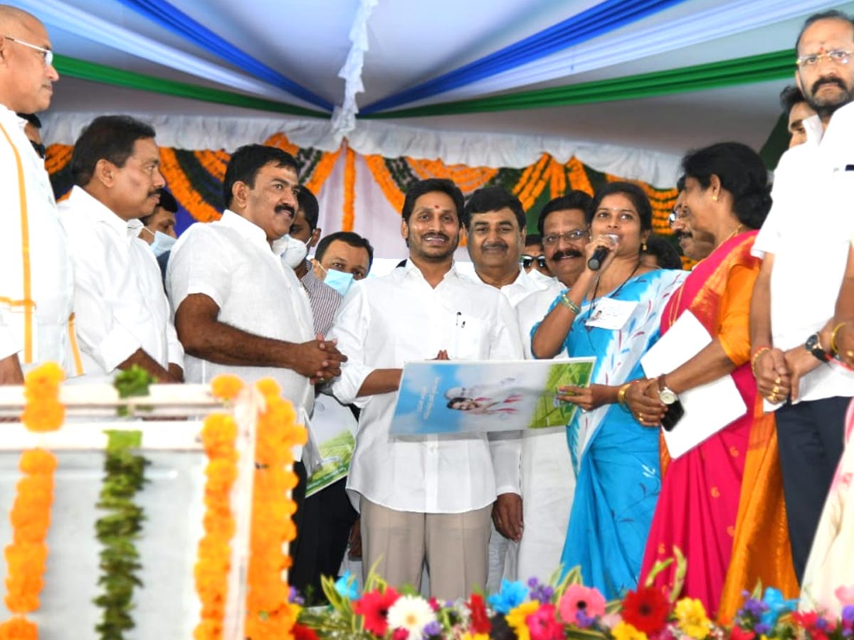 YS Jagan Mohan Reddy Lanch YSR Housing Scheme Photo Gallery - Sakshi47