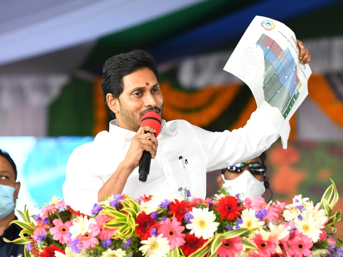 YS Jagan Mohan Reddy Lanch YSR Housing Scheme Photo Gallery - Sakshi50