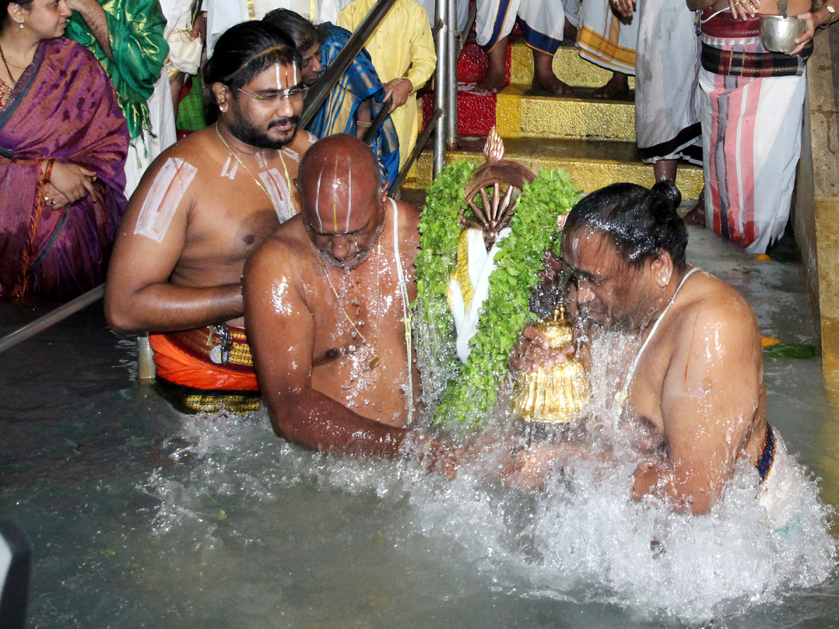 Srivari Chakrasnanam Grandly Held in Tirumala - Sakshi3