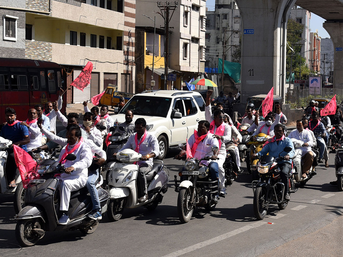 Bharat Bandh in ap and Telangana Photos - Sakshi33